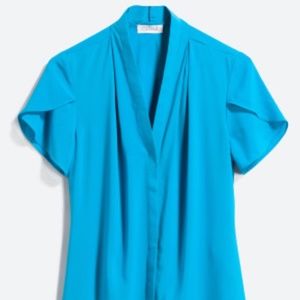 Calvin Klein Suit Separates Kerrison Tulip Sleeve Blouse